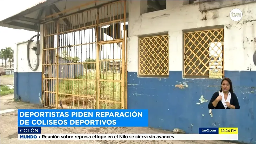 Piden reparación de coliseos deportivos en Colón