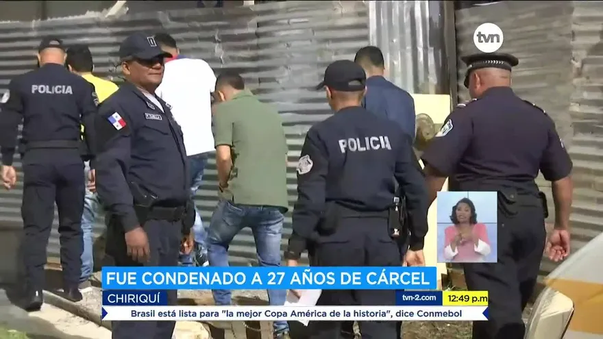 Implicado en doble homicidio en Chiriquí debe pagar 27 años de cárcel
