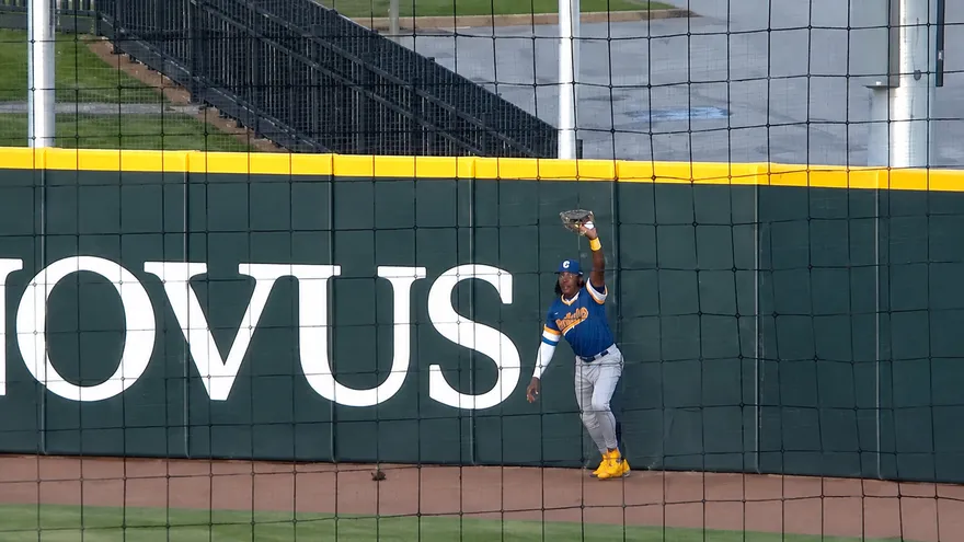 Mark Coley II defies gravity with 'Catch of the Year' in outfield