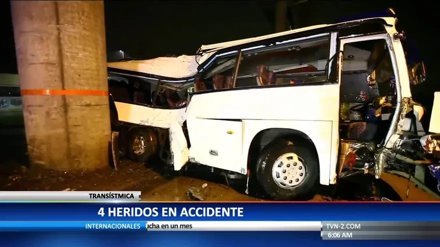 Varios heridos por accidente de tránsito en Las Mañanitas