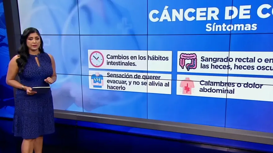 Algunos de los síntomas del cáncer de colon