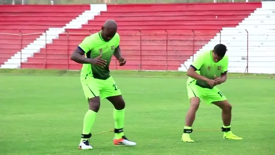 Vistas de Felipe Baloy entrenando con su nuevo club y declaraciones del panameño