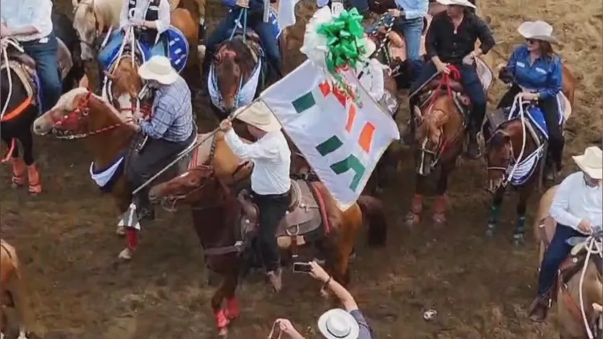 Cabalgata de la Feria Internacional de Azuero.