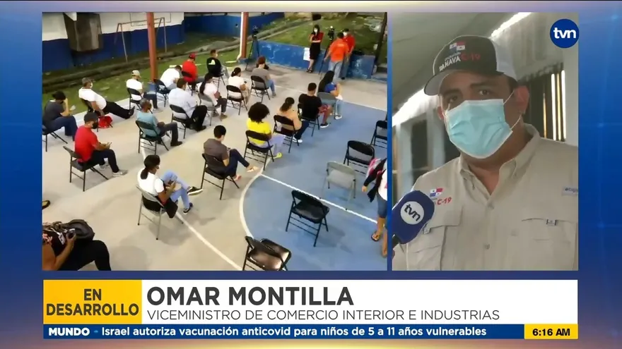 Pocas personas acuden a vacunarse en Escuela Los Andes en San Miguelito