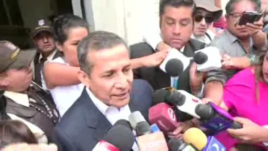 Humala: No pertenezco al "club de presidentes prófugos"