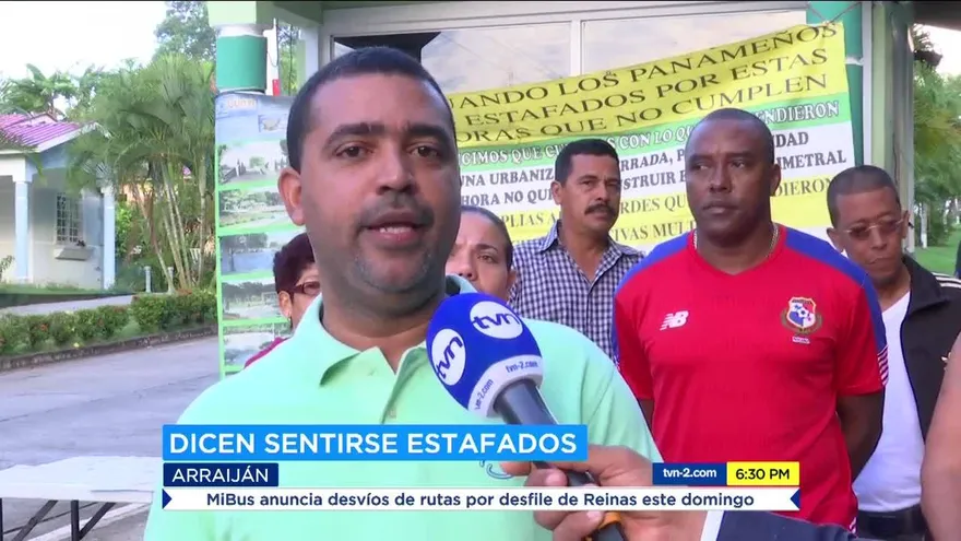 Residentes de El Edén dicen sentirse estafados