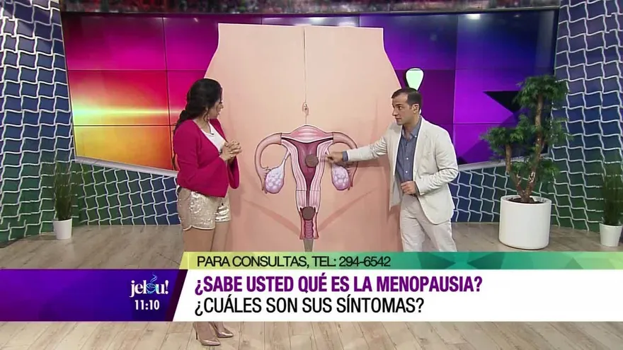 ¿Sabe usted que es la menopausia? ¿Cuáles son sus síntomas?