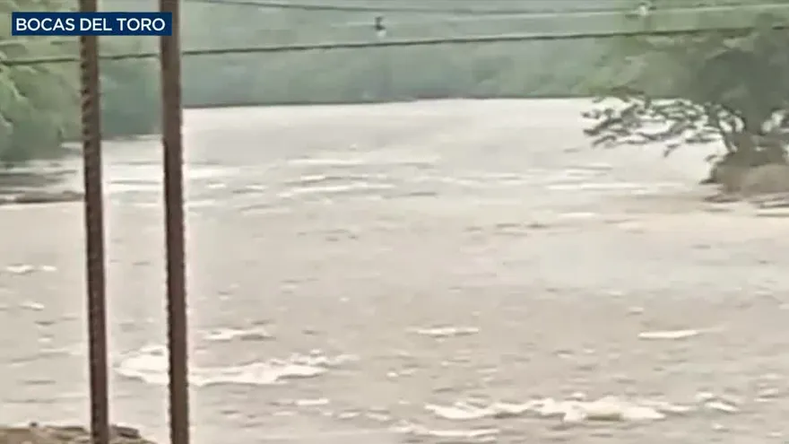 Emiten aviso de vigilancia por lluvias y tormentas en Bocas del Toro