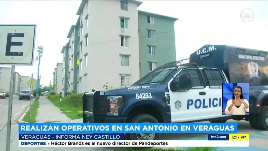 Realizan allanamientos en San Antonio en Veraguas