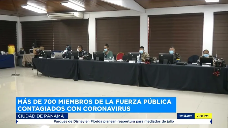 Más de 700 miembros de la fuerza pública contagiados con coronavirus