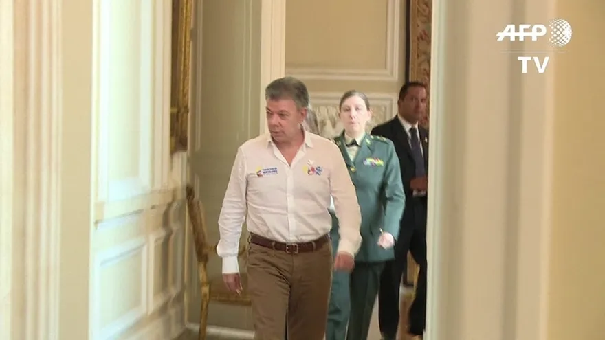 Presidente colombiano mejor paz imperfecta que guerra perfecta