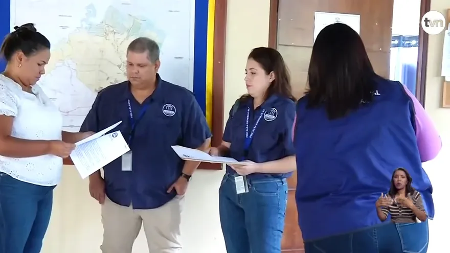 Fiscalía Electoral inspecciona la junta comunal de Monagrillo