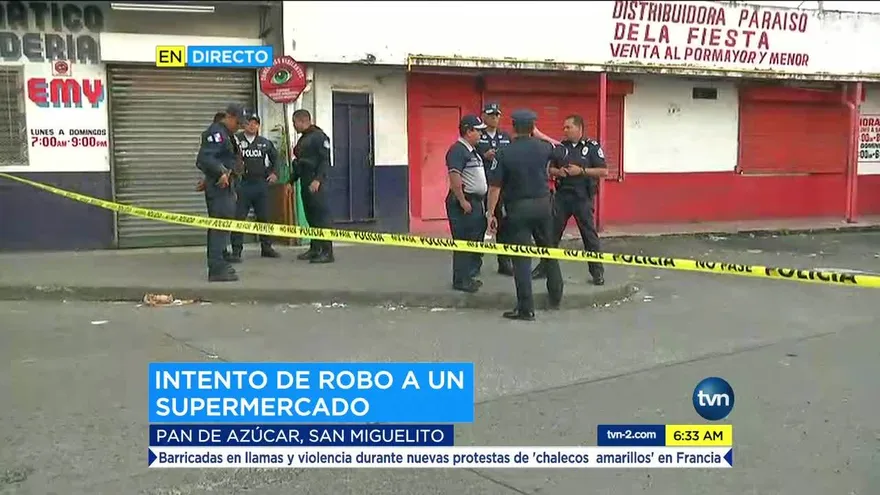 Una persona muere en un intento de robo en San Miguelito