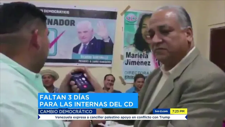 Martinelli envía mensaje de voz pidiendo el voto