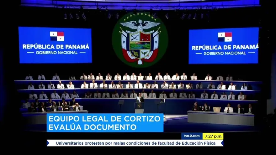 Cortizo promete presentar reformas constitucionales en julio