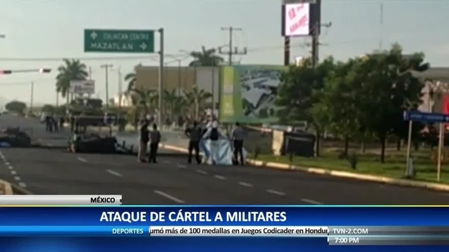 Mueren 5 militares en emboscada contra convoy en México
