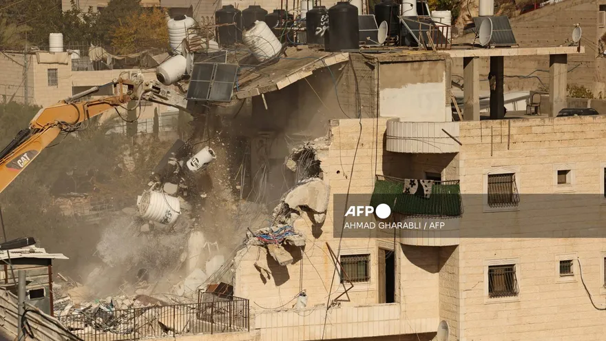 Israel derriba edificio en Jerusalén Este