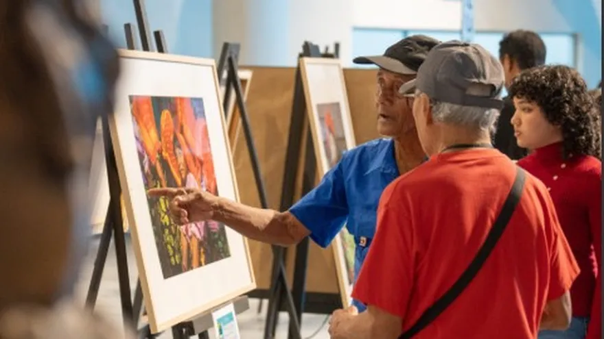 Exposición en la Ciudad de las Artes.