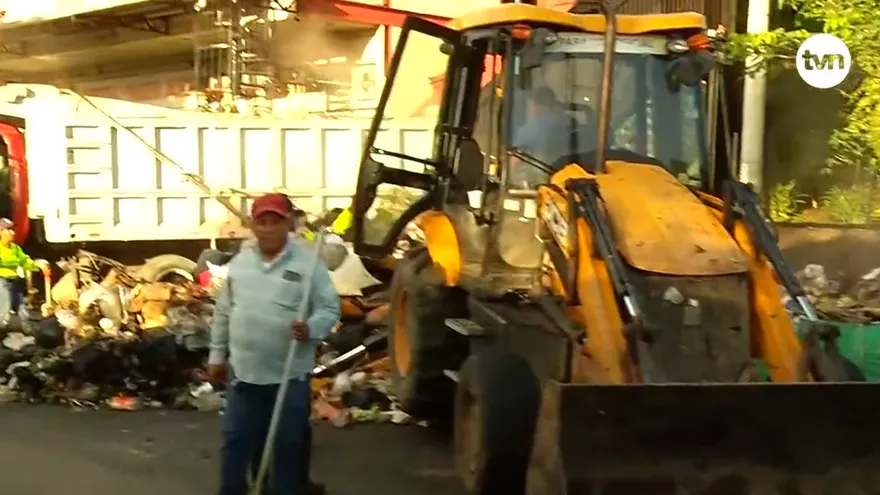 Operativos de recolección de basura en San Miguelito