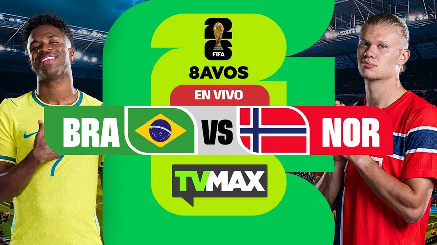 BRASIL 🇧🇷 VS 🇳🇴 NORUEGA | 8VOS | MUNDIAL FIFA 2026 | TVMAX | EN VIVO