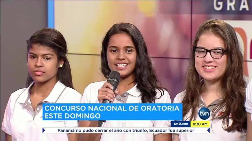 Este domingo será la final del Concurso Nacional de Oratoria