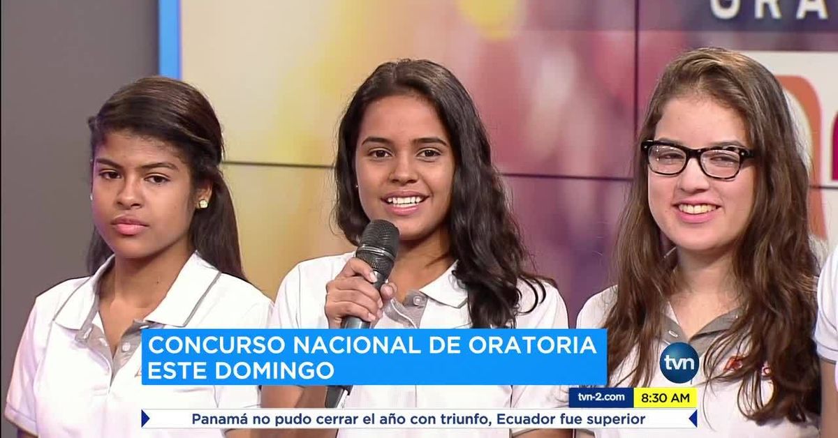 Finalistas del Concurso Nacional de Oratoria ‘inspirarán’ este domingo ...