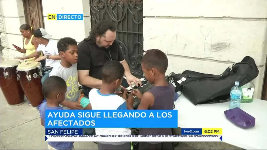 Sigue el apoyo a los afectados por incendio en San Felipe