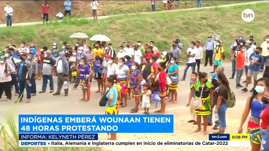 Siguen las protestas en Metetí exigiendo construcción de puente