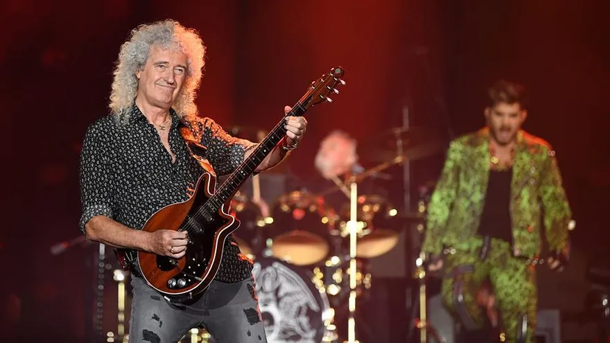 El veterano guitarrista de Queen Brian May.