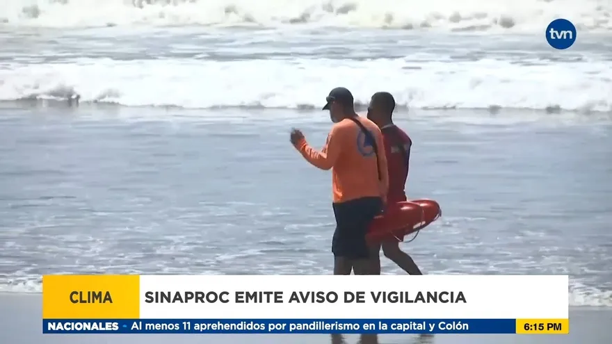 Sinaproc emite aviso de vigilancia