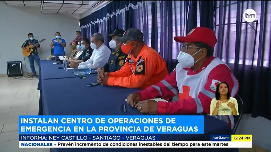 Instalan centro de operaciones en Veraguas