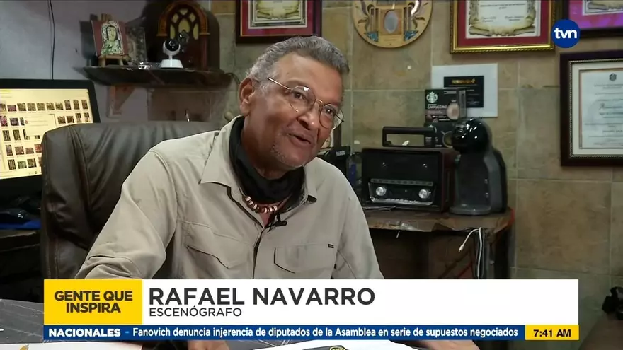 Rafael Navarro, el maestro de la escenografía