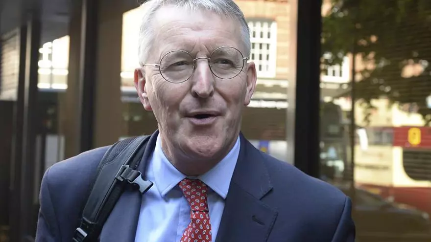 El laborista Hilary Benn, que dirige el Comité para la Salida de la Unión Europea del Parlamento británico.