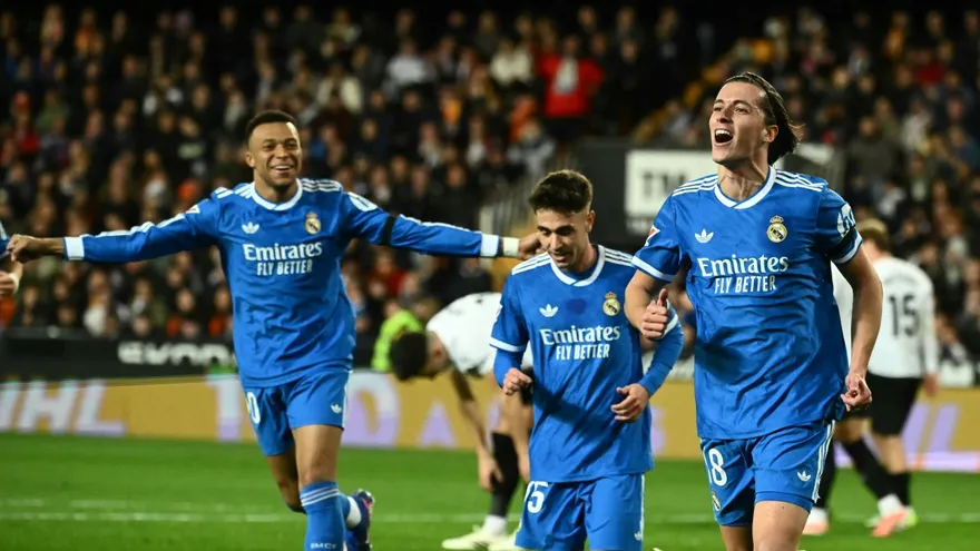 Real Madrid derrotó al Valencia
