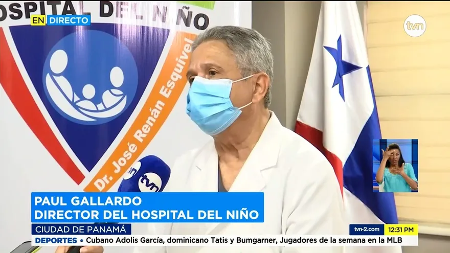 Explican situación por casos severos de COVID-19 de dos menores en el Hospital del Niño