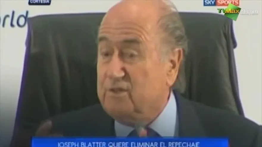 Joseph Blatter quiere eliminar el repechaje
