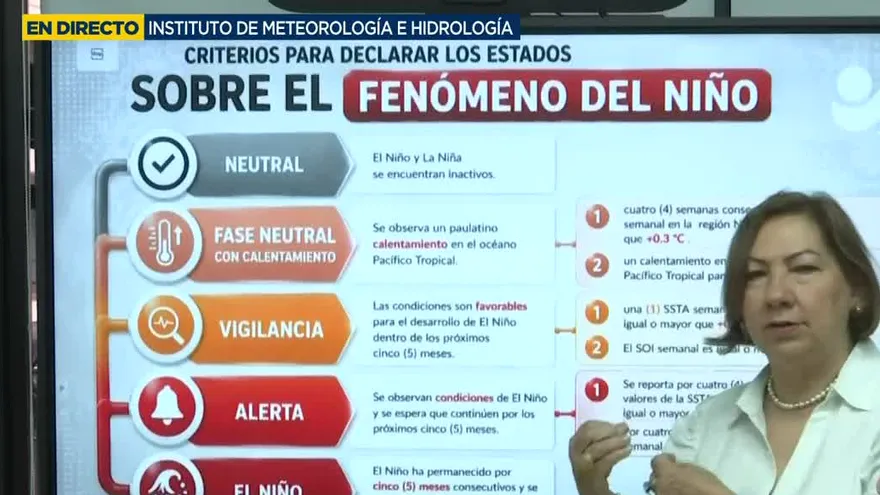 Imhpa: 85% de probabilidad de la llegada del fenómeno de niño en el país