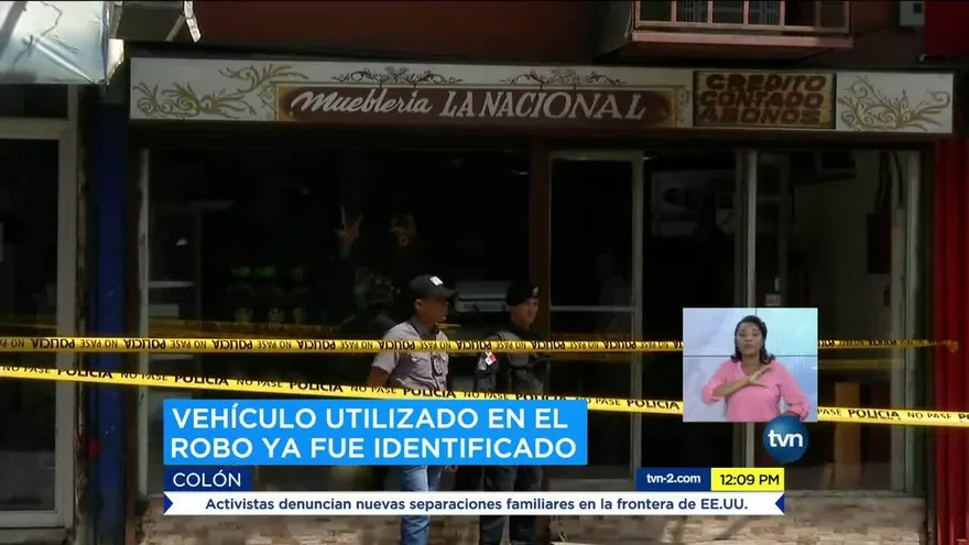 Roban en casa de empeños en Colón