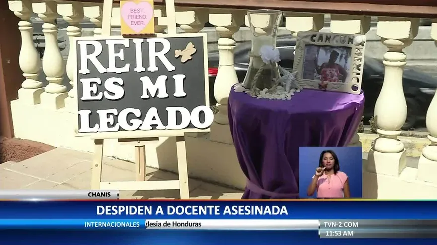 Despiden a la profesora Violeta Beech