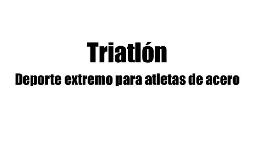 Disciplina de Triatl