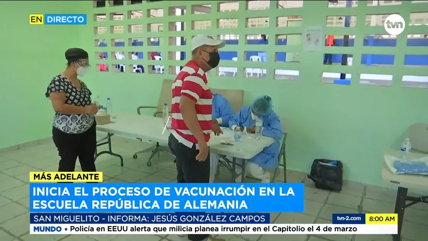 Subsanan retraso de vacunación en la escuela República de Alemania