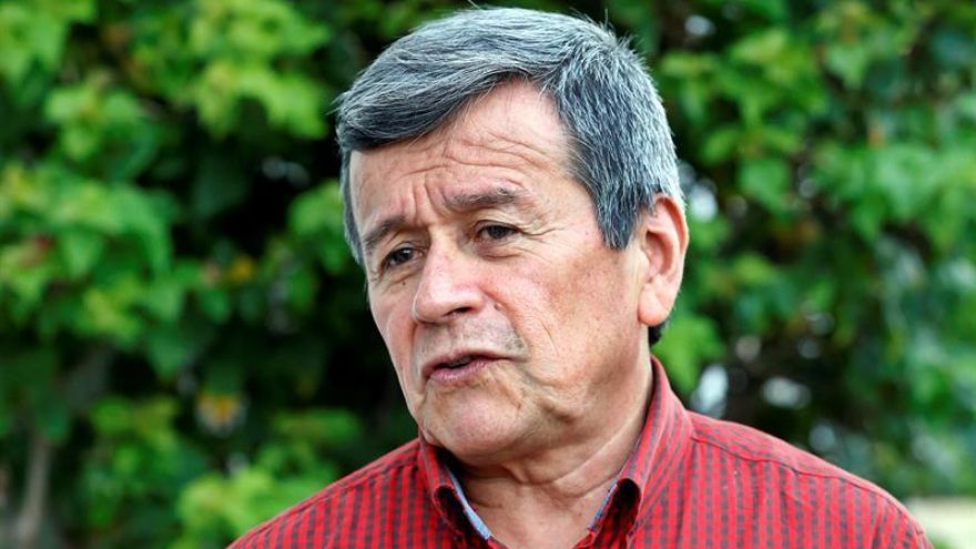 El jefe negociador del Ejército de Liberación Nacional (ELN), el colombiano Pablo Beltrán.