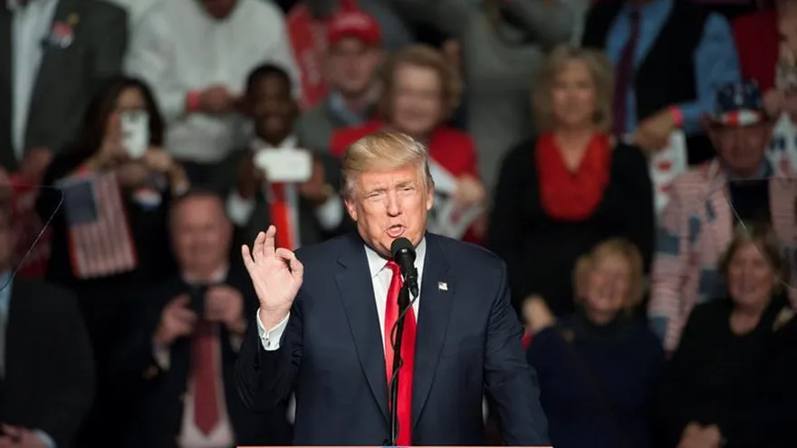 El presidente electo de EE.UU., Donald Trump