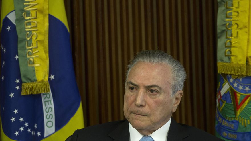 El presidente de Brasil, Michel Temer