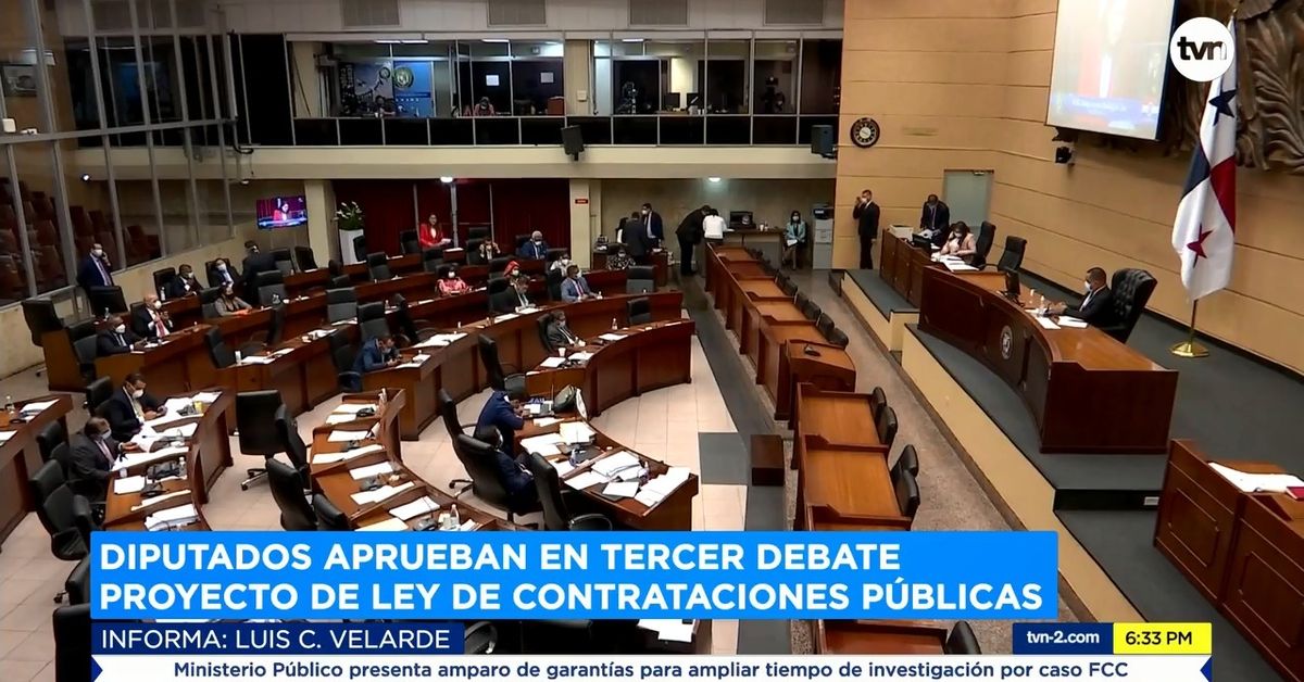 Pleno de la Asamblea aprueba en tercer debate modificaciones a la Ley ...