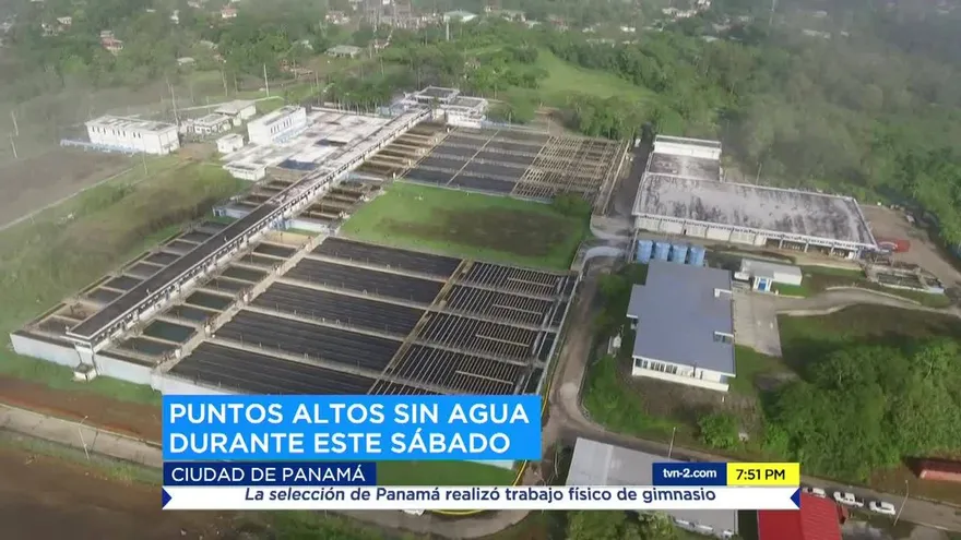 Varias comunidades en la ciudad capital estarán sin agua este sábado