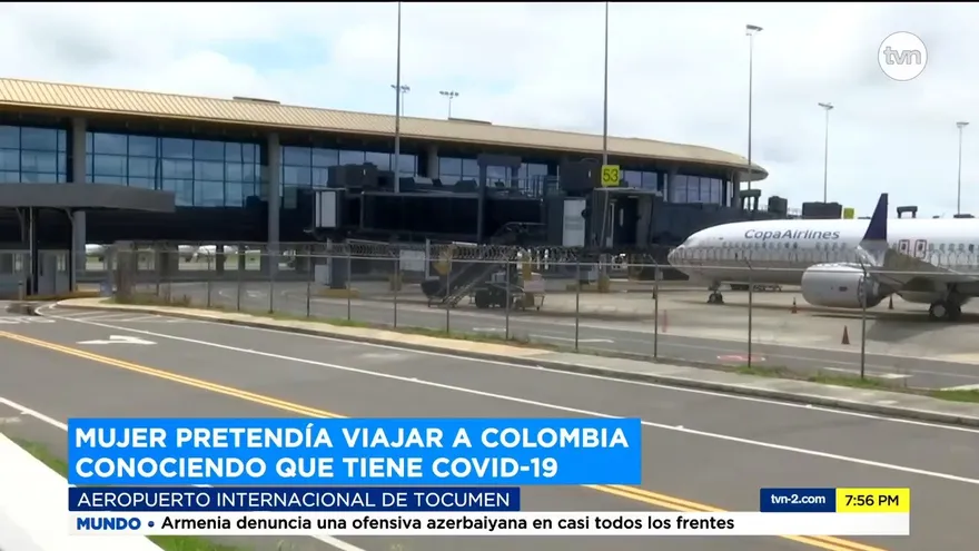 Siete casos de personas con COVID en el Aeropuerto de Tocumen