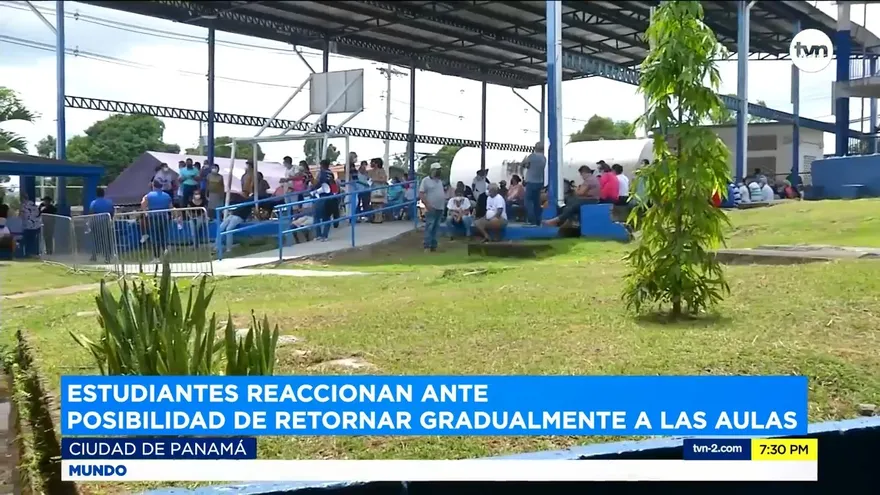 ¿Qué piensan los estudiantes y padres de familia del retorno gradual a las escuelas?