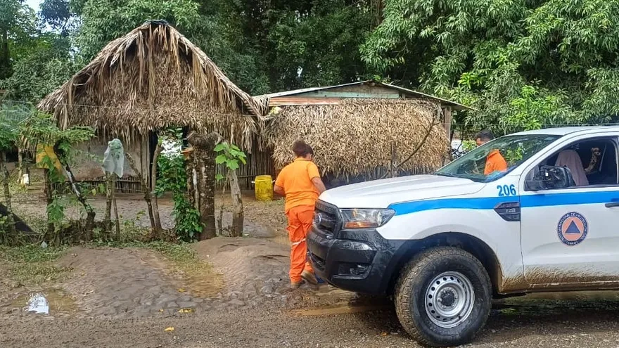 Familias que fueron evacuados por las inundaciones regresaron a sus hogares en Chiriquí