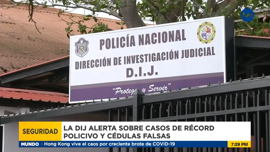 Encuentran delincuentes que presentan récord policivos y cédulas falsas